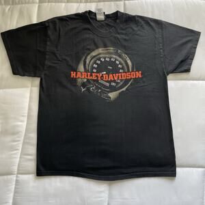 Vintage Harley-Davidson "Speedometer" Memphis T Shirt Mens L